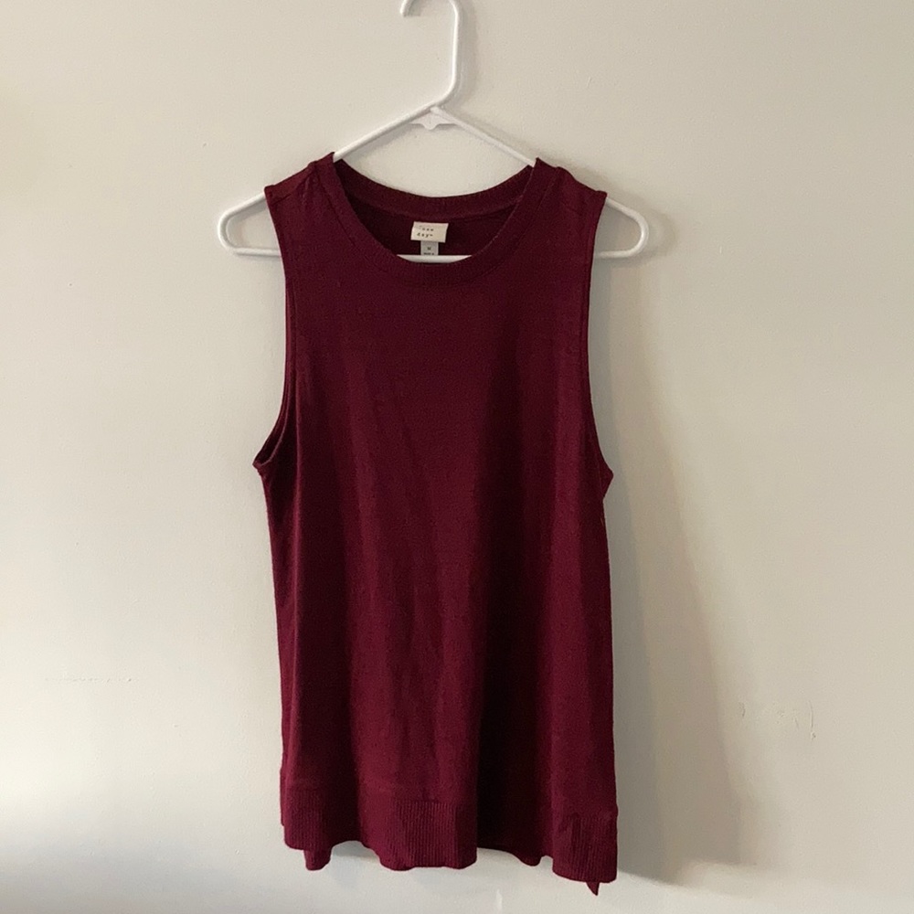 New Day Sweater Tank Top